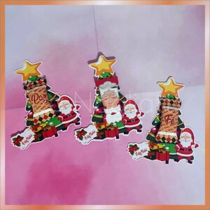 Card balinha e cartão blister – Natal