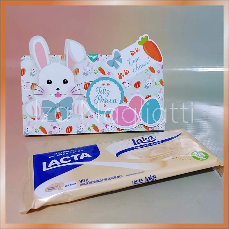 Lacta Laka Chocolate Branco 90 grs