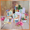 5 cards de balinha arraiá para festa junina
