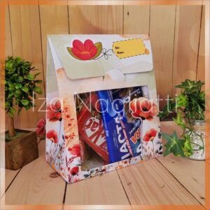 3 modelos de sacolas trapézio P, M, G dia das mães