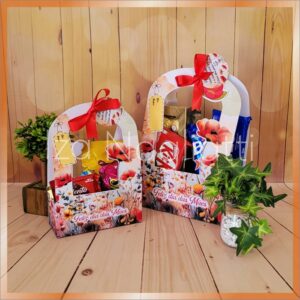 Sacola tamanho P e M para dia das mães