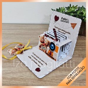 Cartão com fotos para dia dos namorados