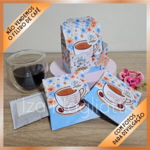 Sachê de café com suporte – dia dos avós