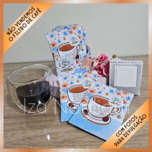 Sachê de café com suporte – dia dos avós