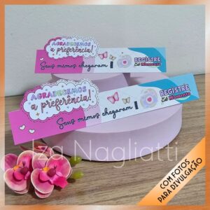 Kit 8 mimos + lapelas