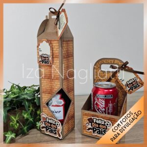 Caixas para longneck e latinha – dia dos pais