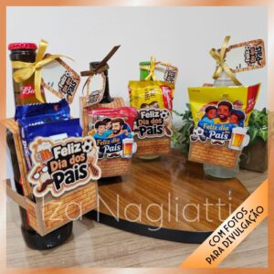 4 modelos de lapelas para garrafas – dia dos pais