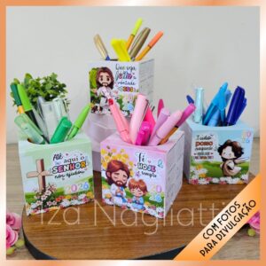 4 Porta canetas religioso – Calendário 2026