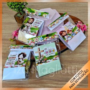 4 modelos de mini calendários de mesa religioso 2026