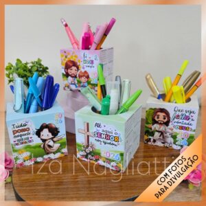 4 Porta canetas religioso – Calendário 2026