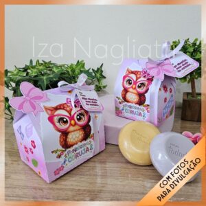 4 Caixinhas para 1,2 e 3 sabonetes – Dia dos professores