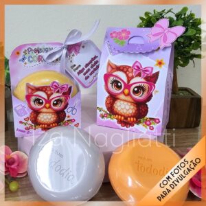 4 Caixinhas para 1,2 e 3 sabonetes – Dia dos professores