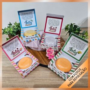 4 Caixinhas para sabonete, todo dia natura – Natal