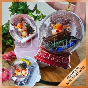 4 Enfeites de arvore e marmitinhas – Natal