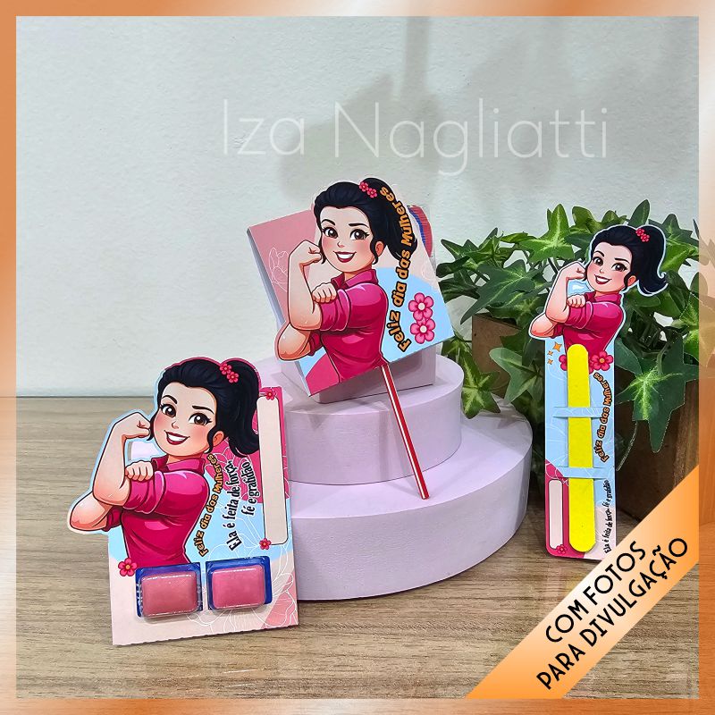 Kit 6 mimos dia das mulheres