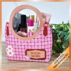 2 Bolsas com alça P e M – Dia das mães