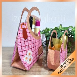 2 Bolsas com alça P e M – Dia das mães