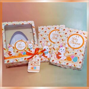 Caixa para ovo de colher 3 tampas e 2 berços para aproximadamente 250 e 350 gramas