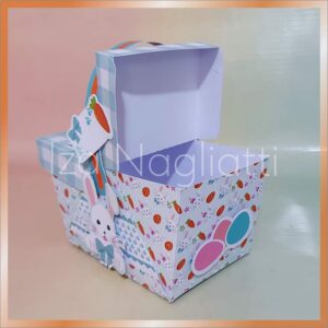 Cesta piquenique de páscoa – menino