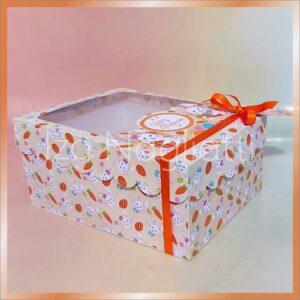 Caixa para ovo de colher 3 tampas e 2 berços para aproximadamente 250 e 350 gramas